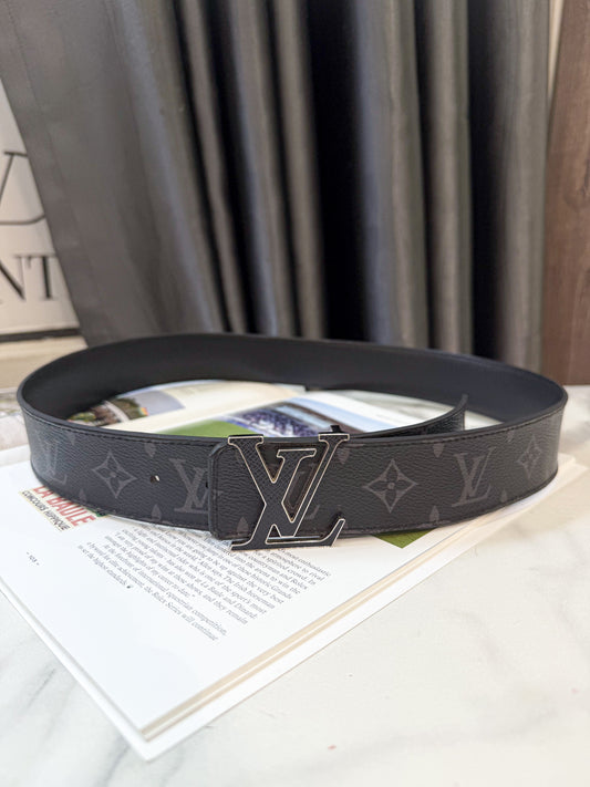 Belt LV Nam Size 85 2 Mặt