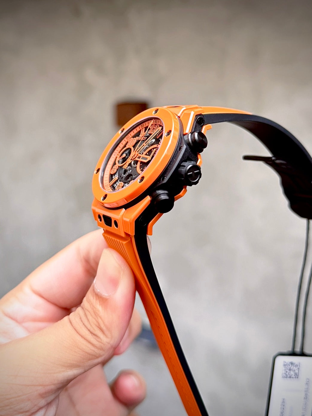 Đồng Hồ Hublot Bigbang Unico Ceramic Orange size 42mm Limited 250pcs