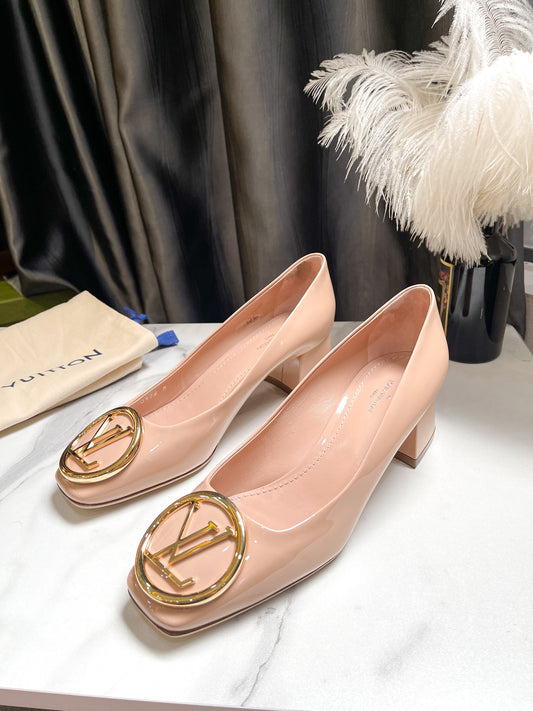 LV Pump Màu Nude