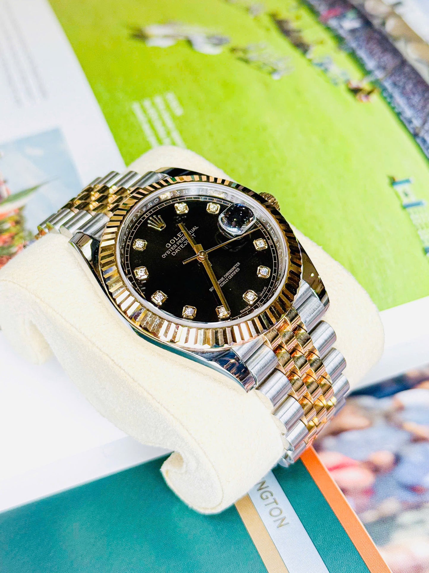 Đồng Hồ Rolex Datejust 126333 Black Dial