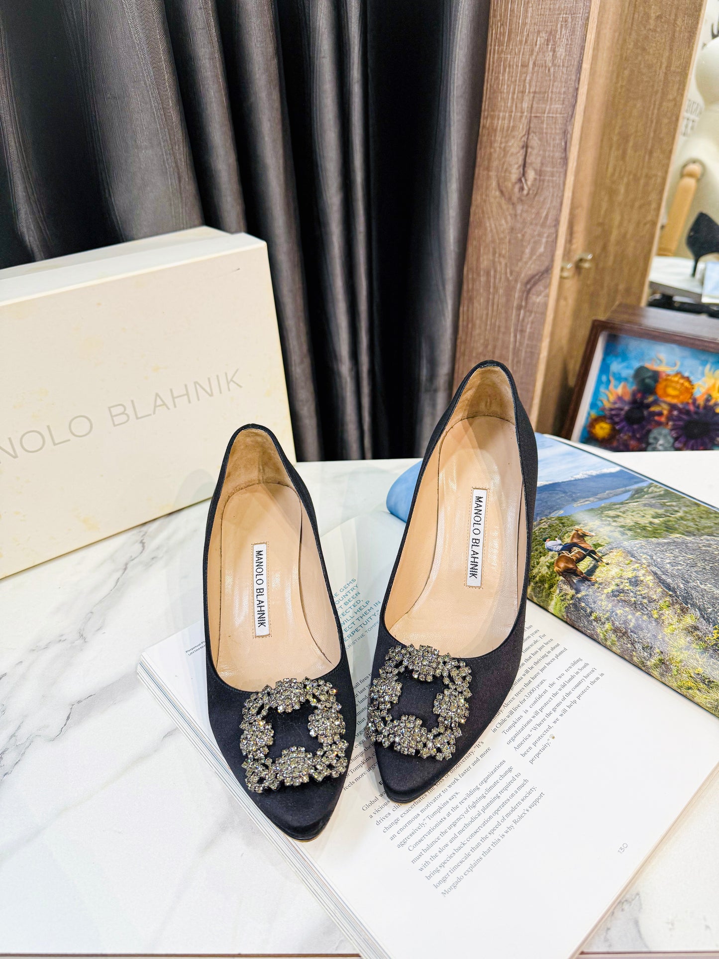 Giày Manolo Used Size 36