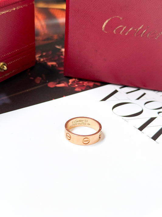 Nhẫn Cartier Size 53