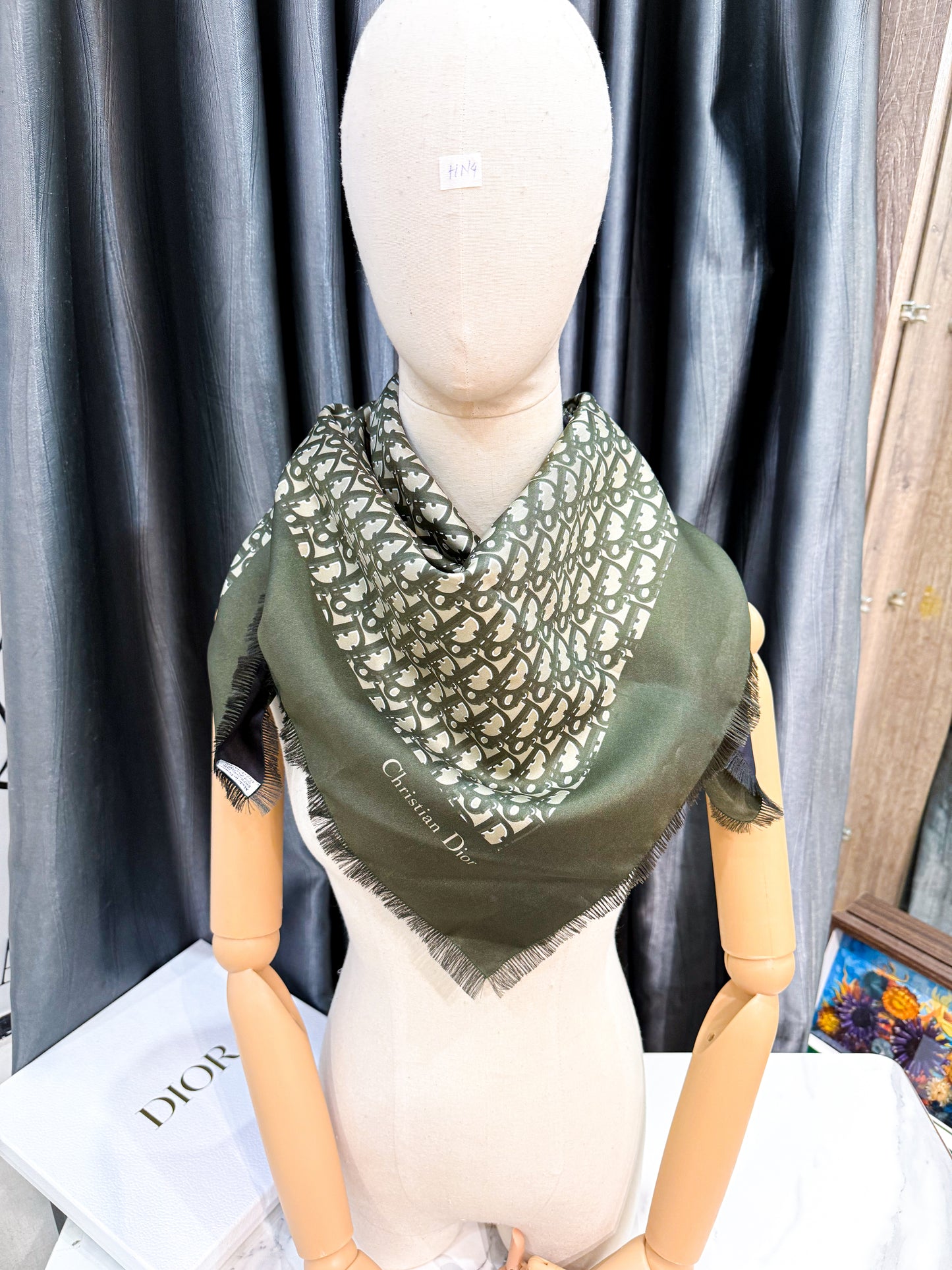 Khăn Lụa Dior New 2 Mặt HN4 24/10