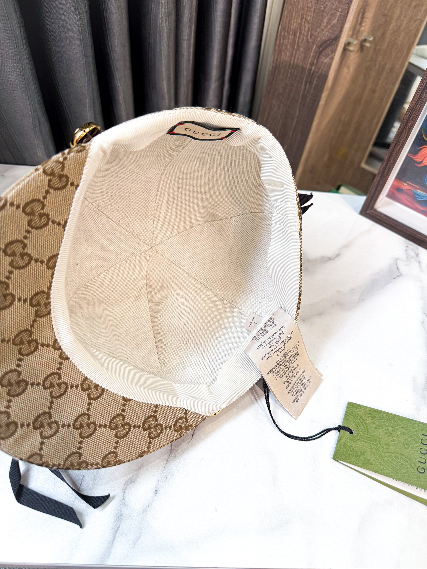 Mũ Gucci Nơ New Size L Fom Nhỏ