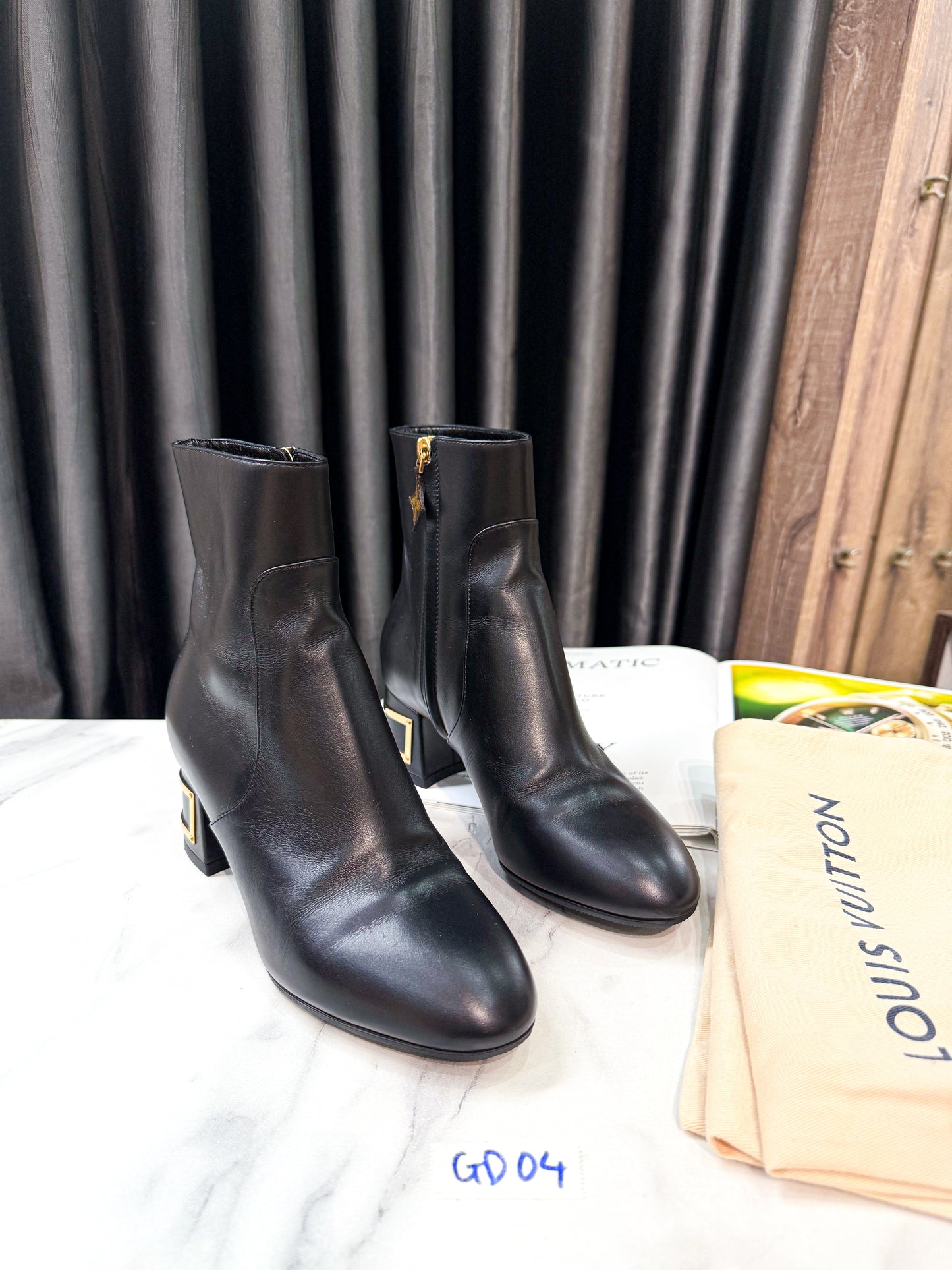 Boot LV Logo Dauphine Size 35 GD04