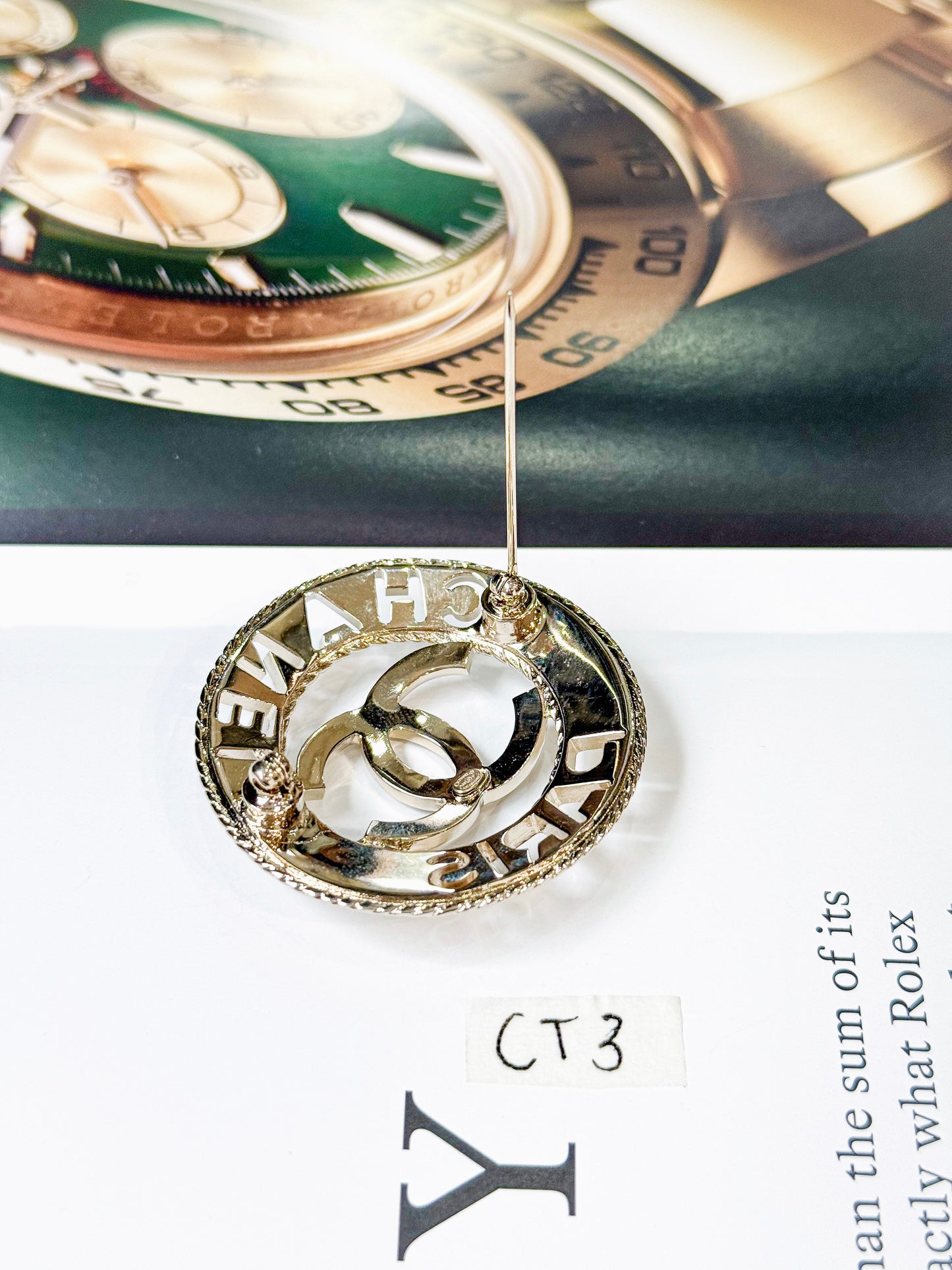 Cài Áo Chanel CT3
