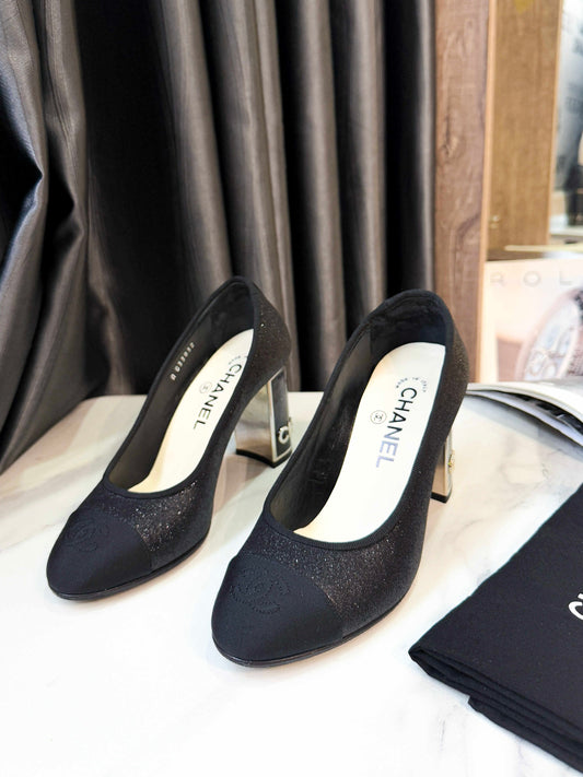 Giày Chanel Sequin Size 35.5c