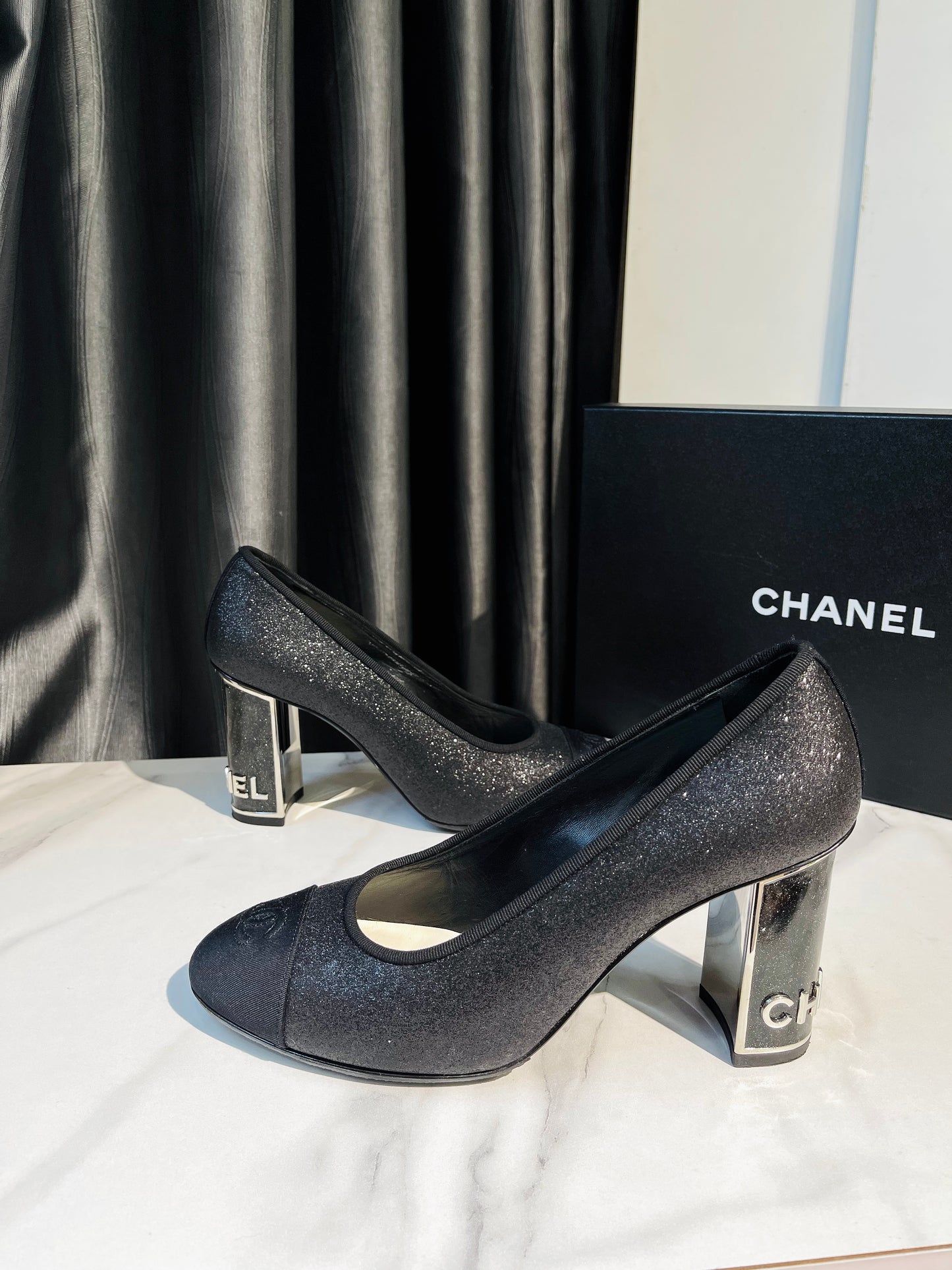 Giày Cao Gót Chanel Size 38.5