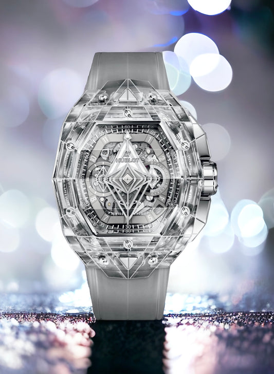 Đồng Hồ Hublot Spirit Of Bigbang Sang Bleu Sapphire 42mm Limited 100pcs