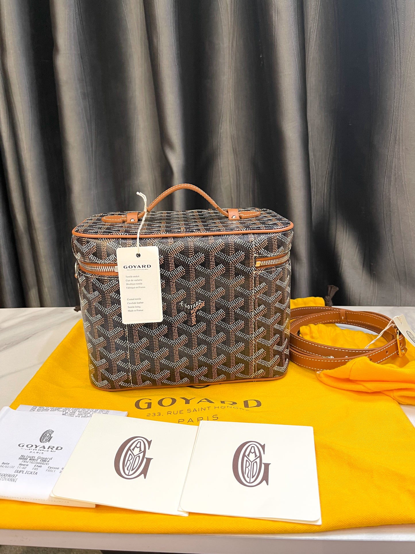 A Goyard Vanity New