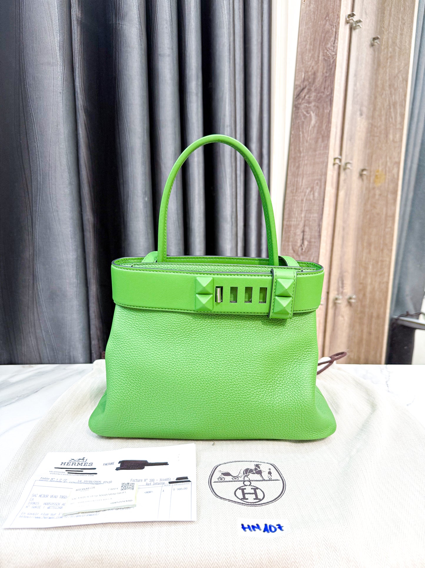 A A Hermes Medor Xanh HN107
