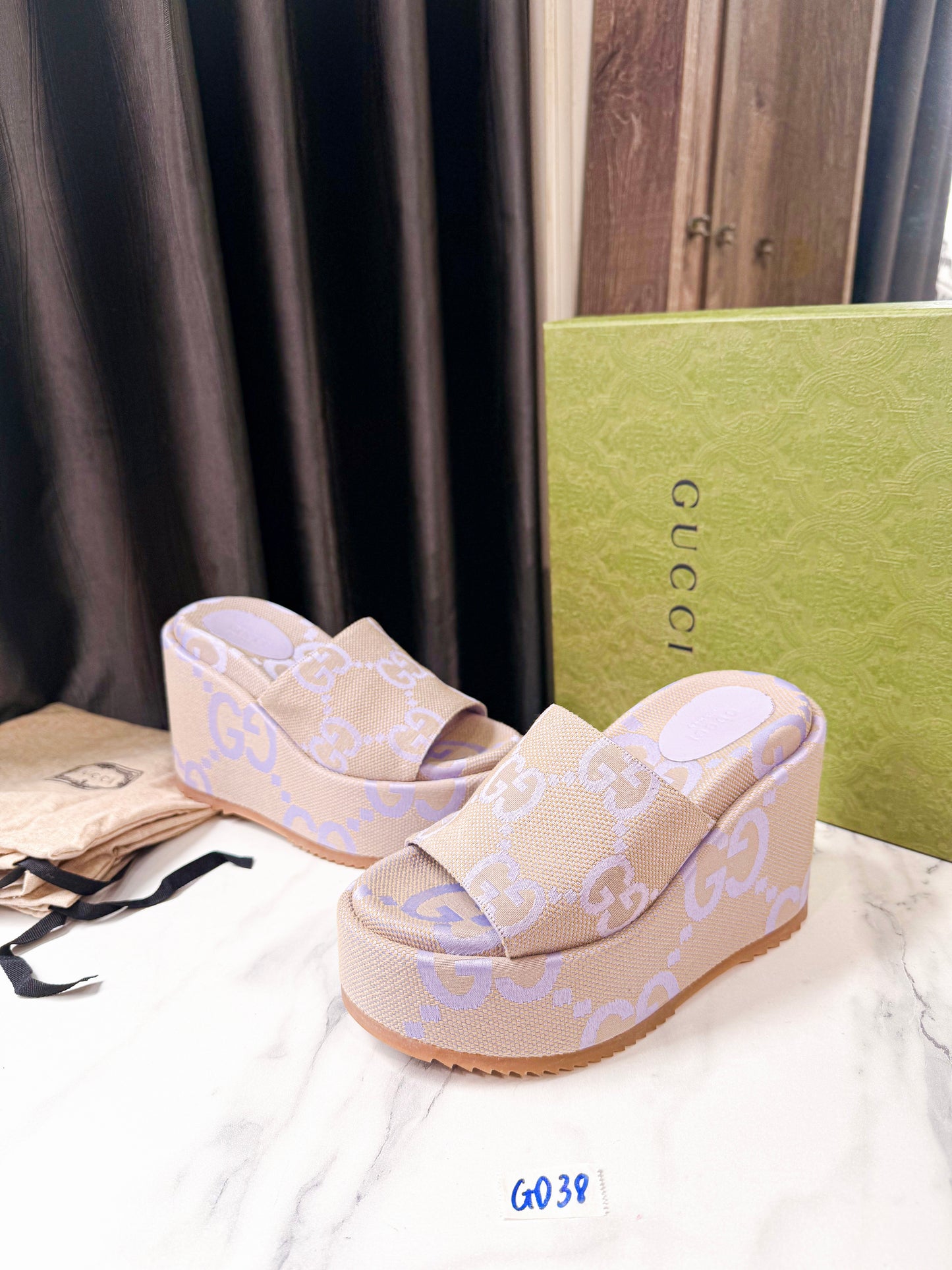 Dép Xuồng Gucci Used Size 36 GD38