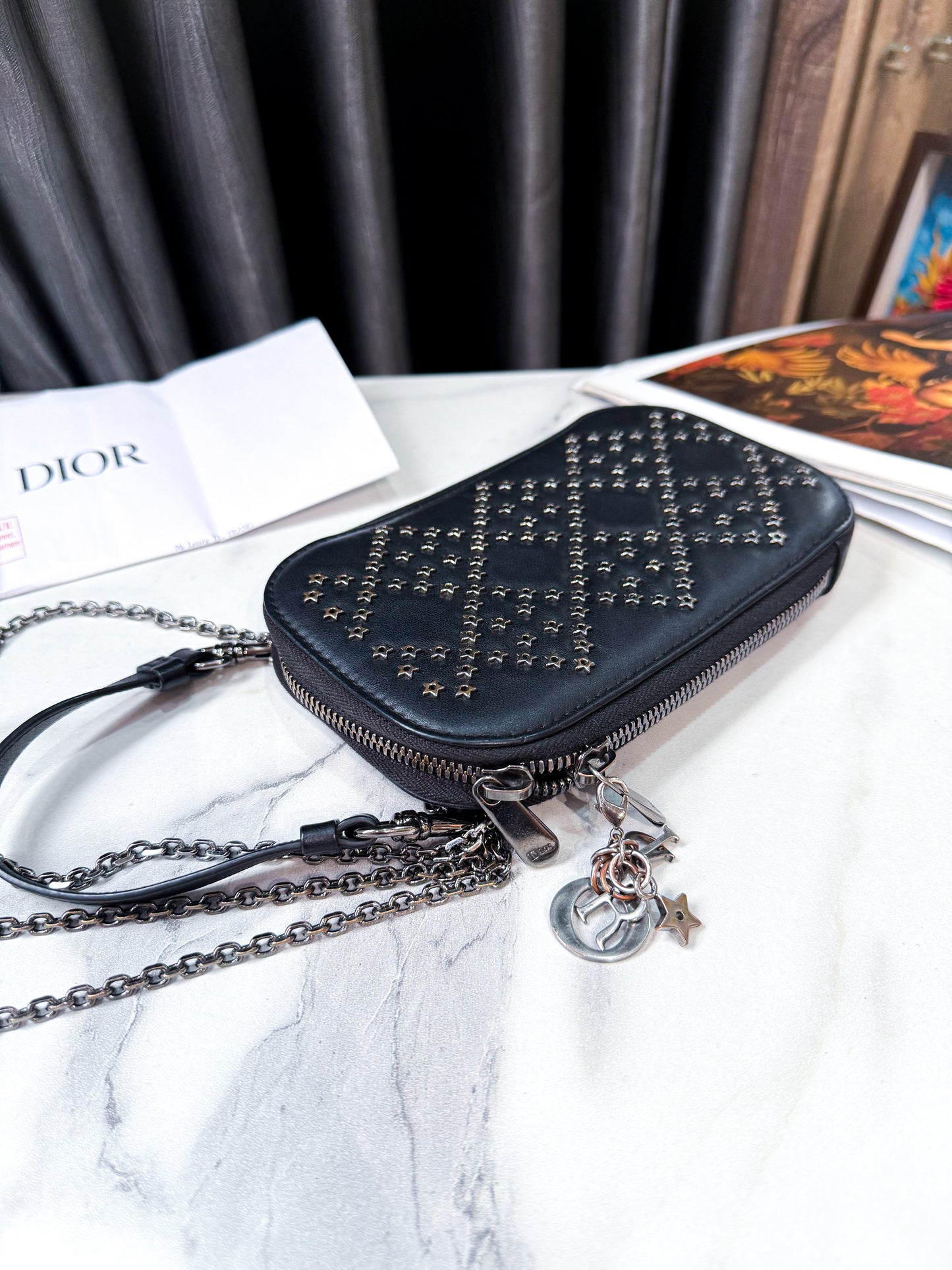 A Dior Lady Tech Holder