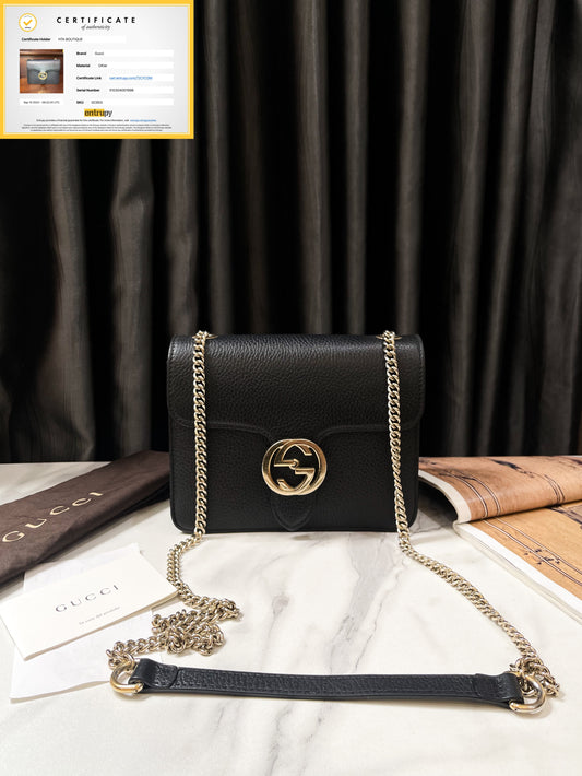 Gucci Interlocking Black