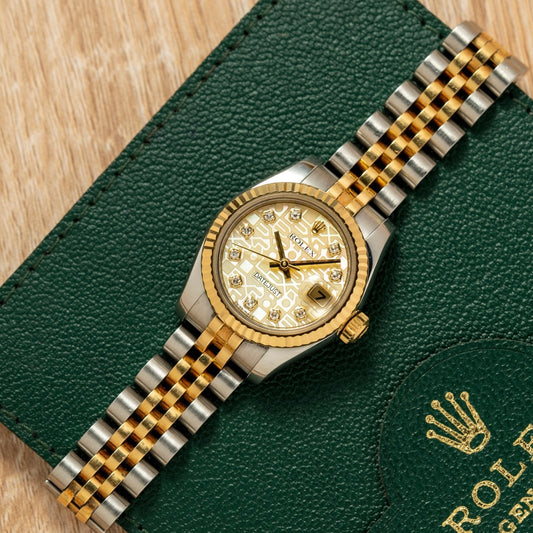 Đồng Hồ Rolex Datejust 179173 Mặt số Vi tính size 26mm