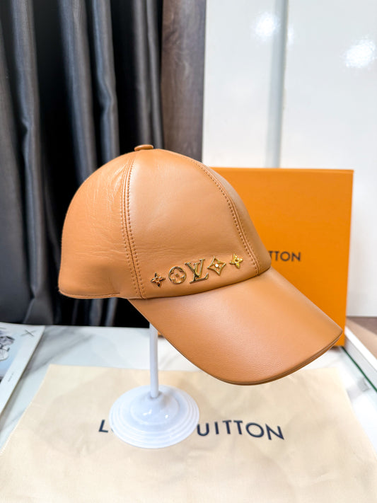 Mũ LV Da Nâu