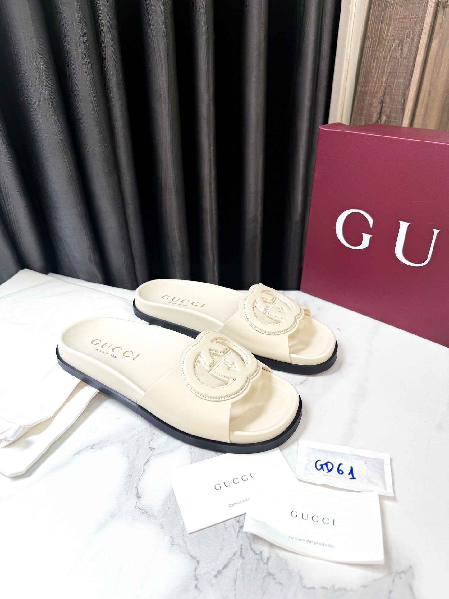 Dép Gucci New Size 36 GD61