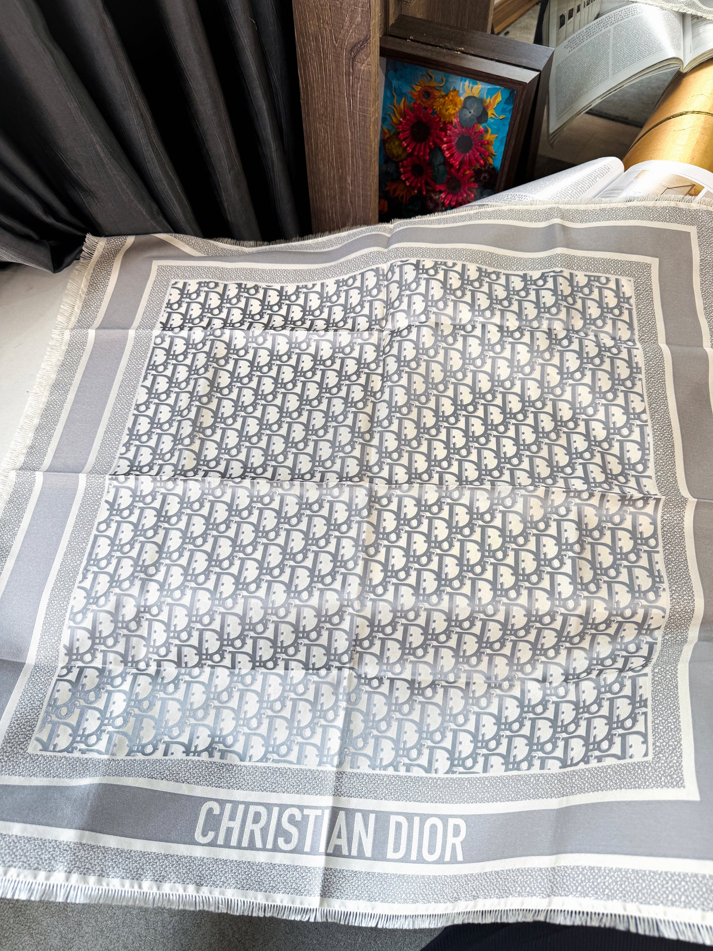 Khăn Lụa Dior Khổ 70x70 28/7
