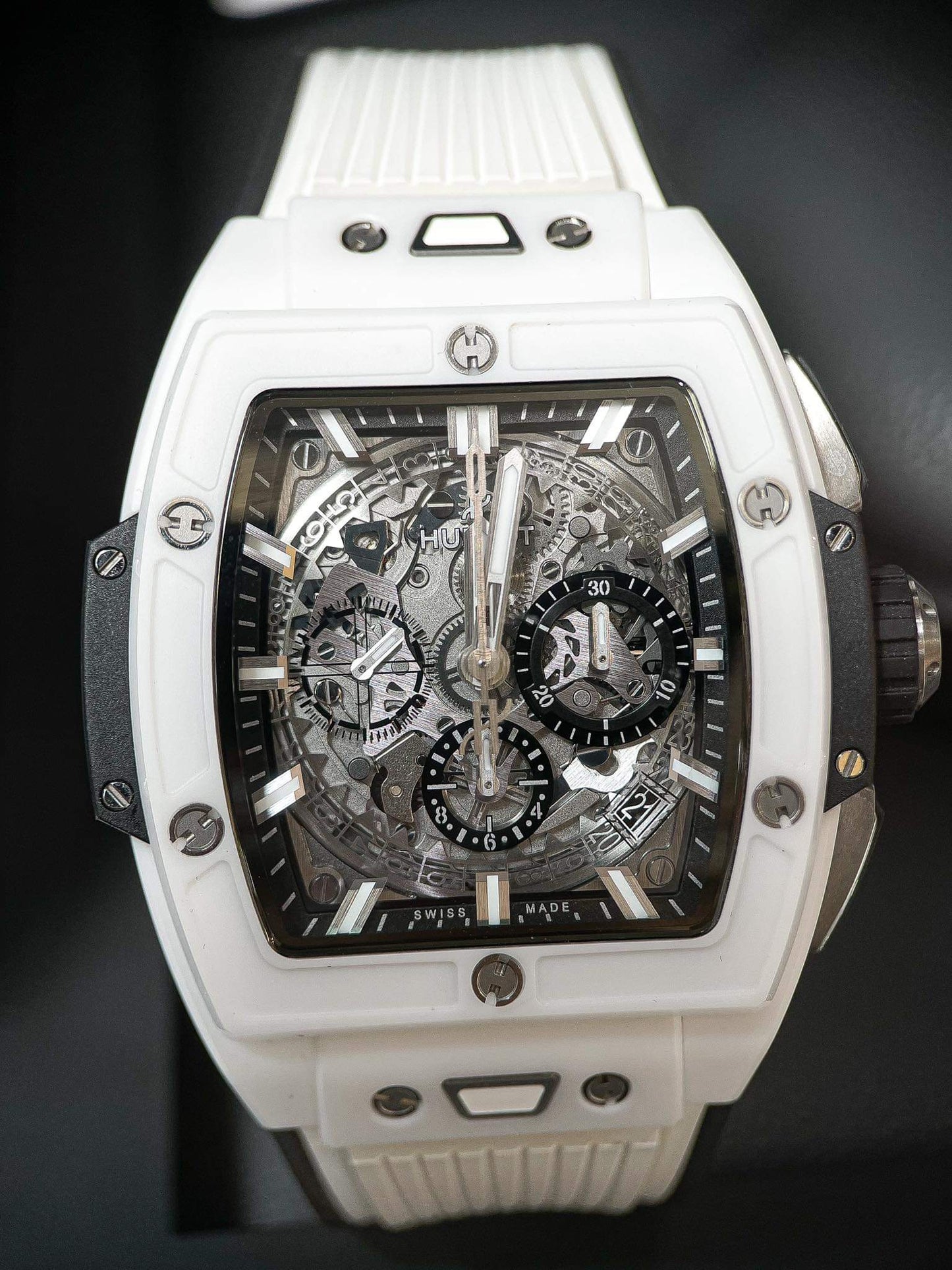 Đồng Hồ Hublot Spirit Of Bigbang Ceramic White size 42mm