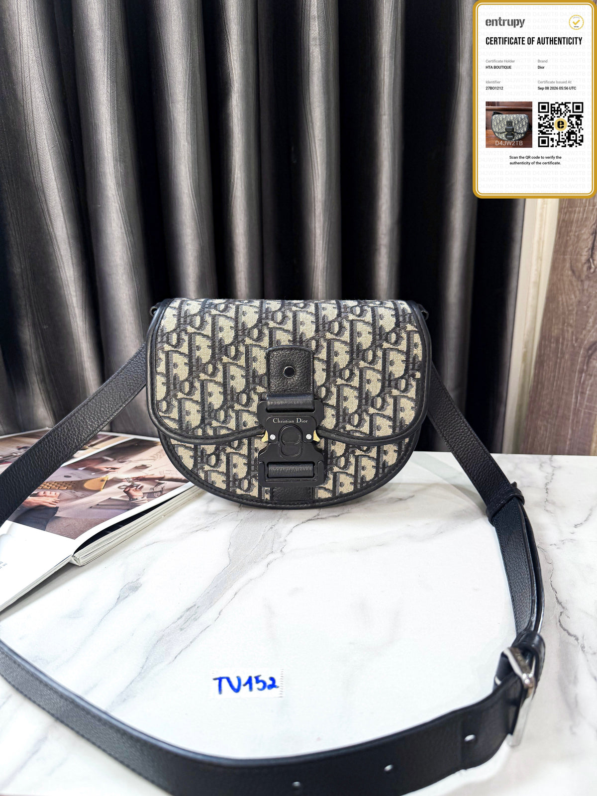 A A Dior Gallop Flap Bag TV152
