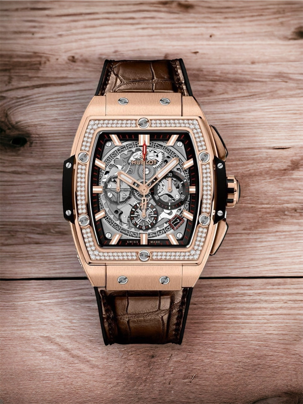 Đồng Hồ Hublot Spirit Of Bigbang 42mm Kinggold Diamonds