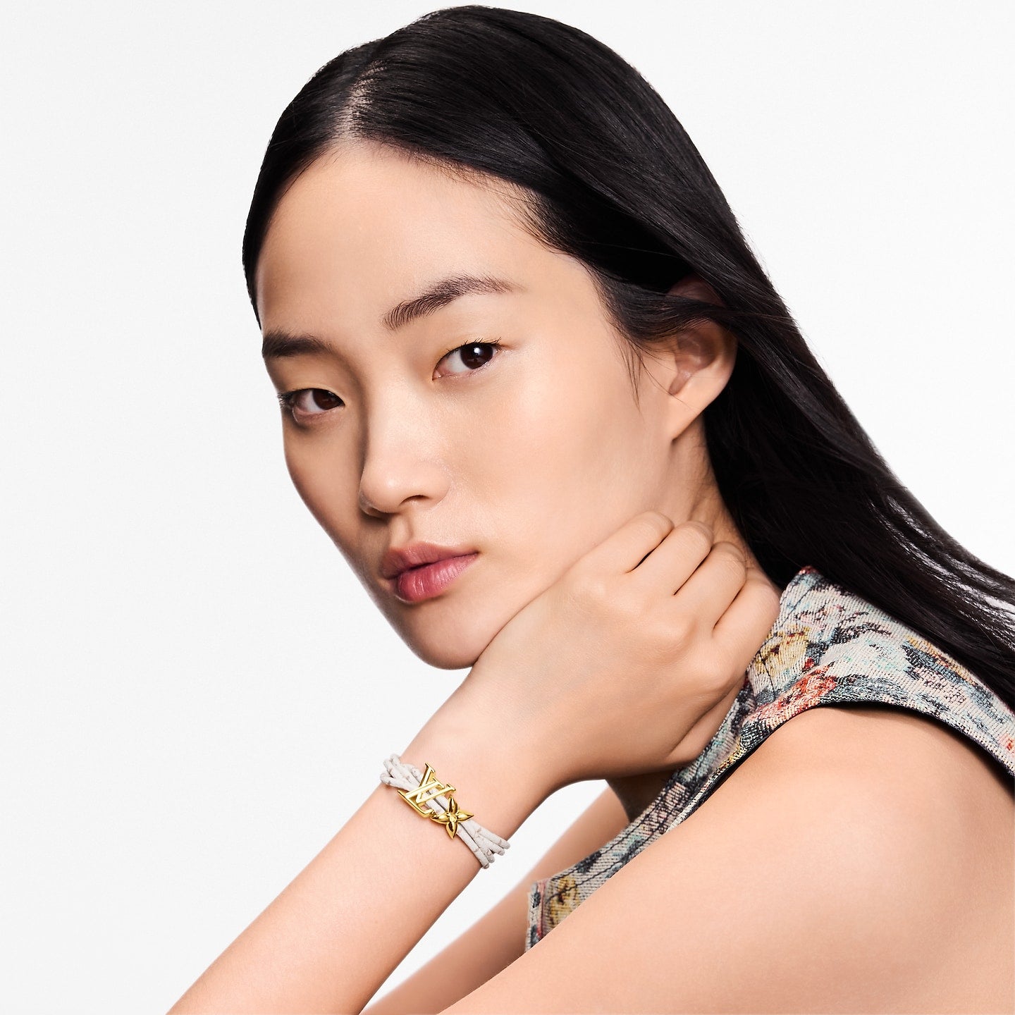 Vòng Tay LV New Trắng