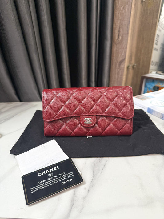 A A Ví Dài Chanel Caviar New