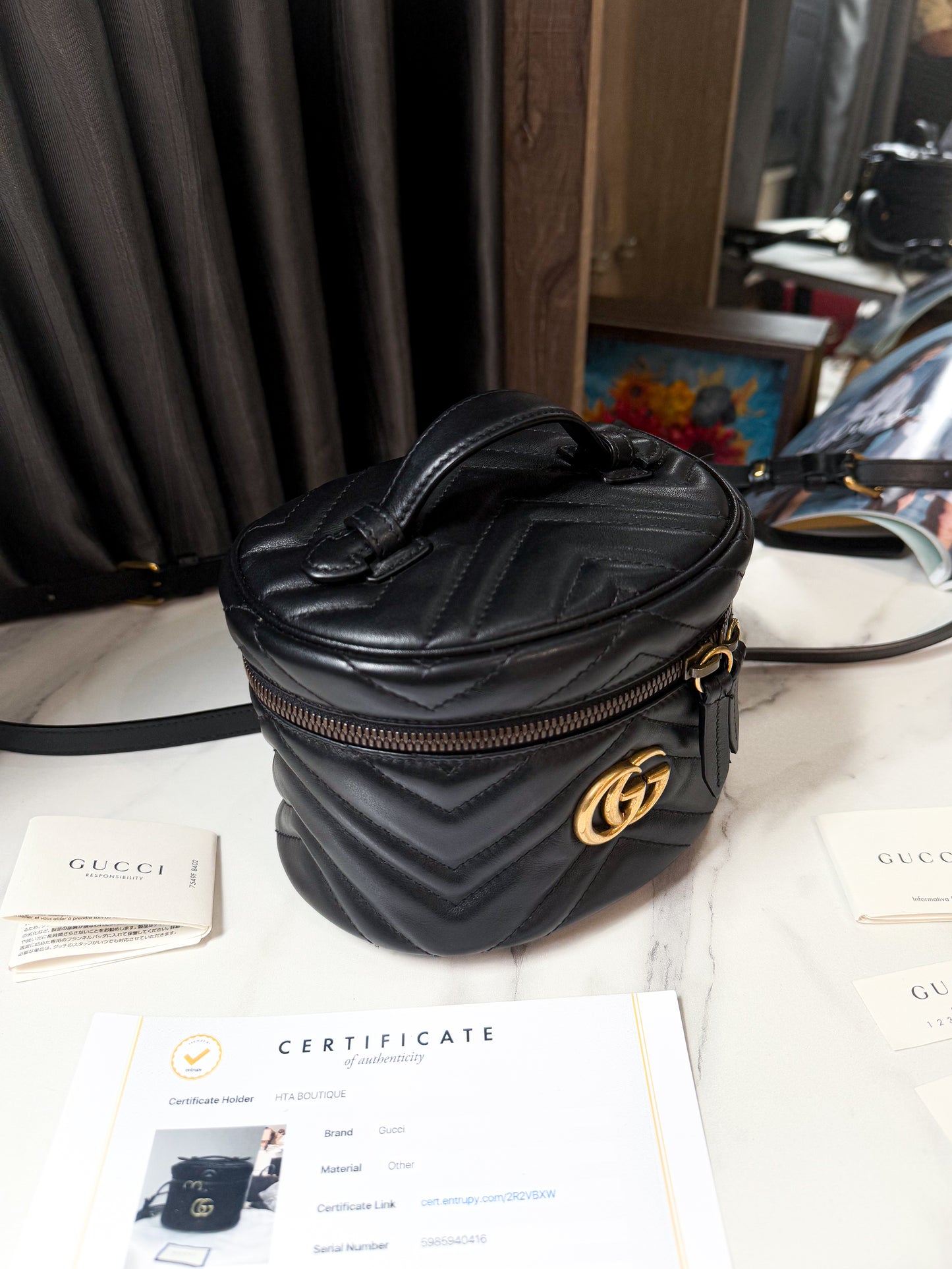 A A Balo Gucci Marmont