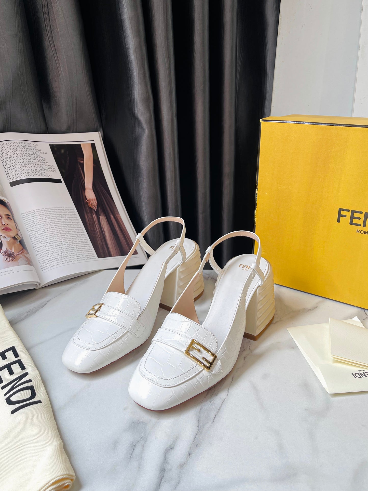 Slingback Fendi Size 38