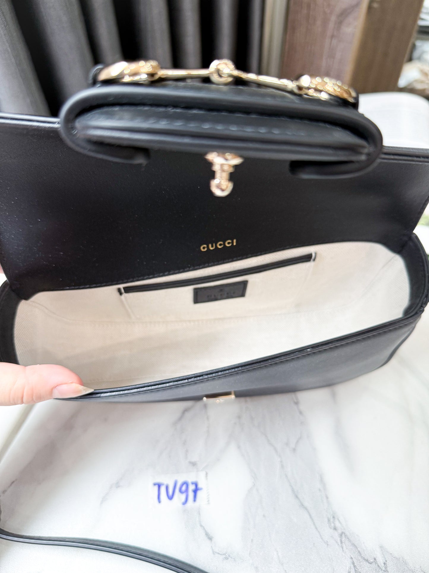 A A Gucci 1955 Handle New TV97