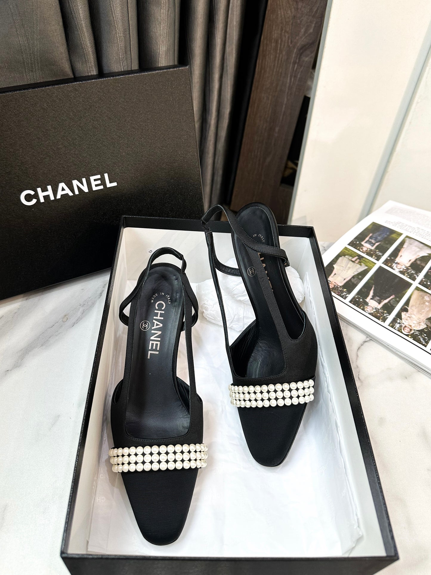 Slingback Chanel Size 37C