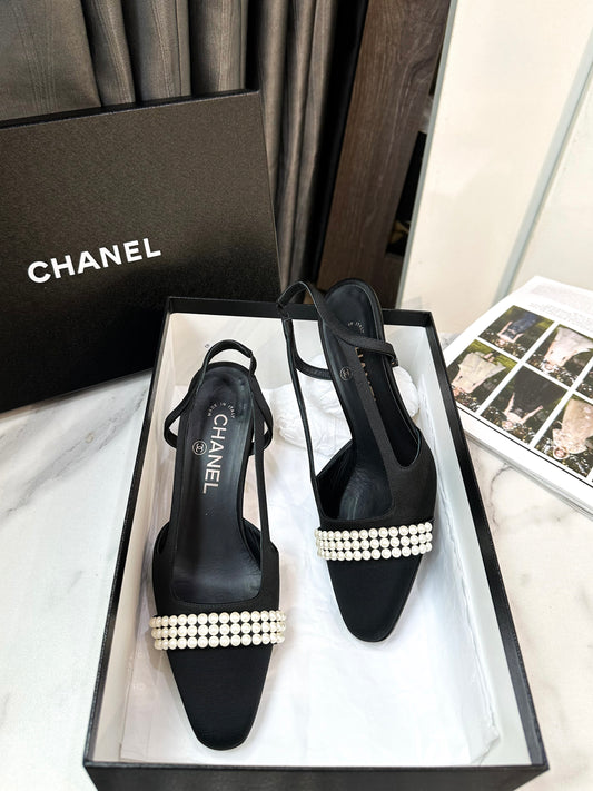 Slingback Chanel Size 37C