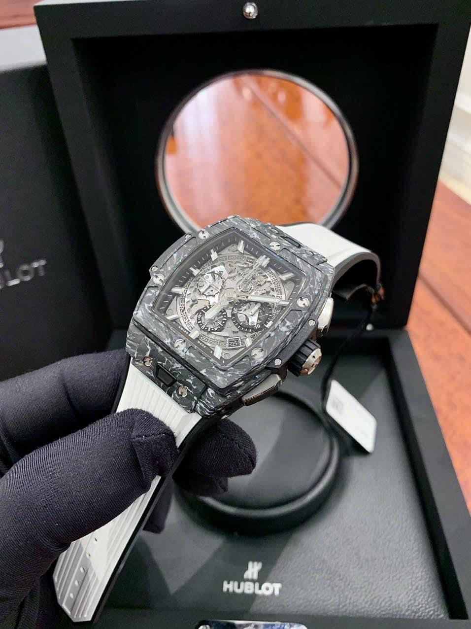 Đồng Hồ Hublot Spirit Of Bigbang Carbon White Malaysia Limited 88pcs