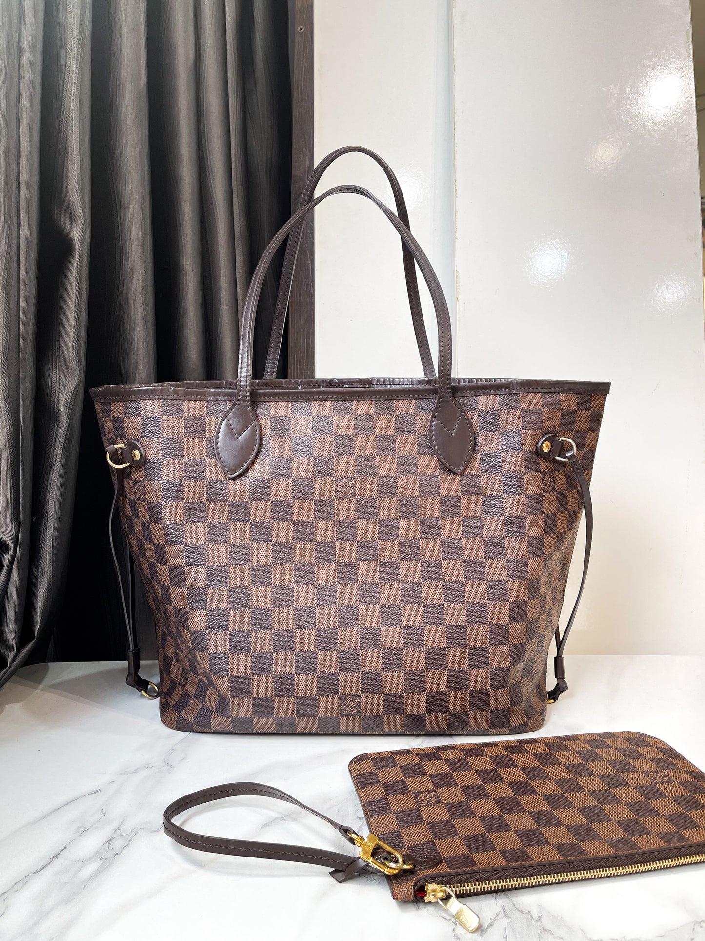 Set LV NVF Damier MM