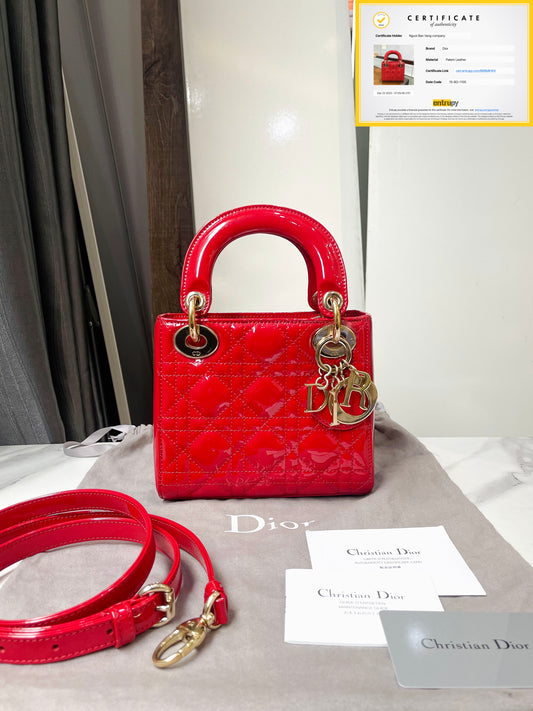 Dior Lady Mini Đỏ