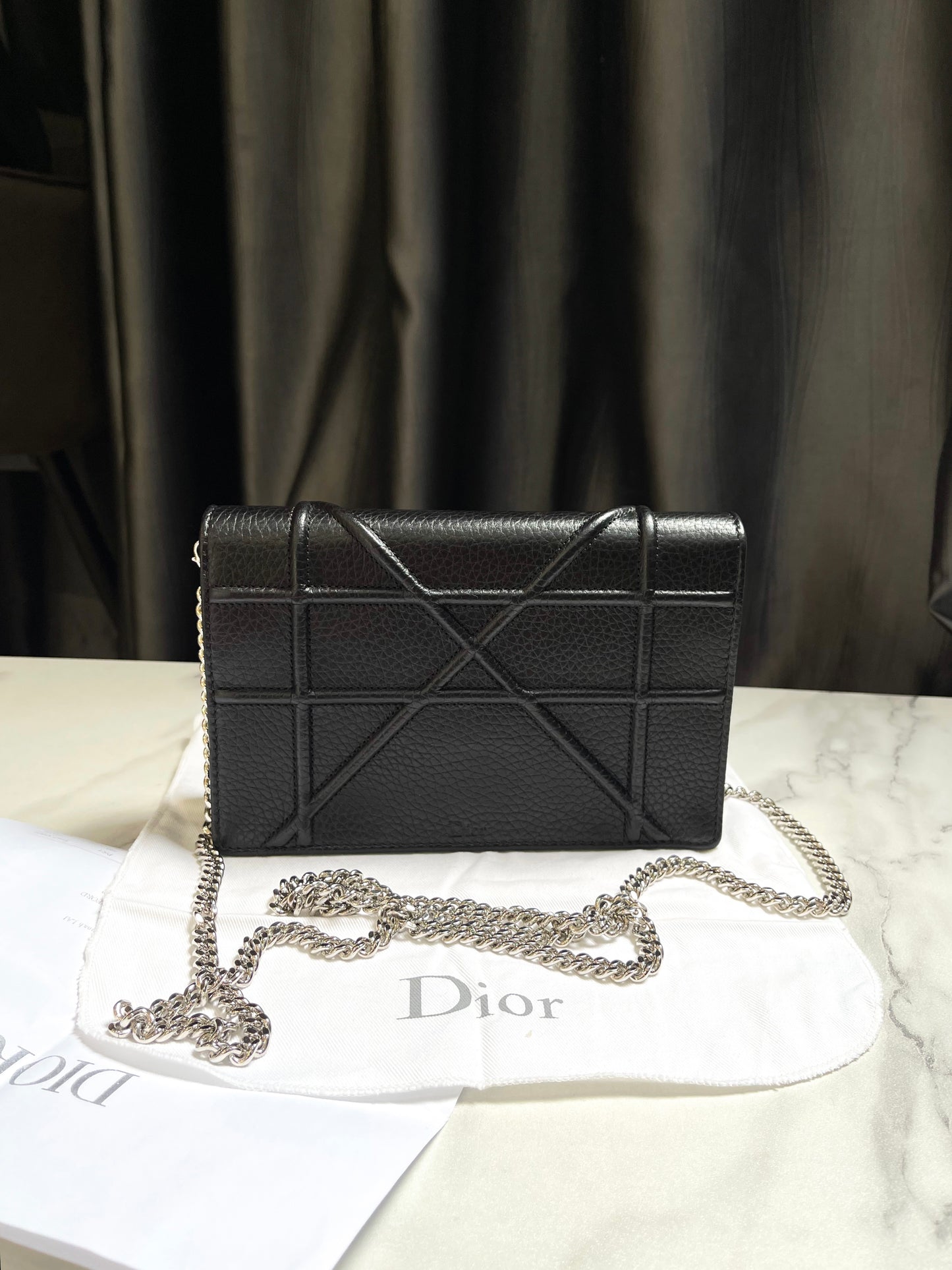 Pouch Dior Đen