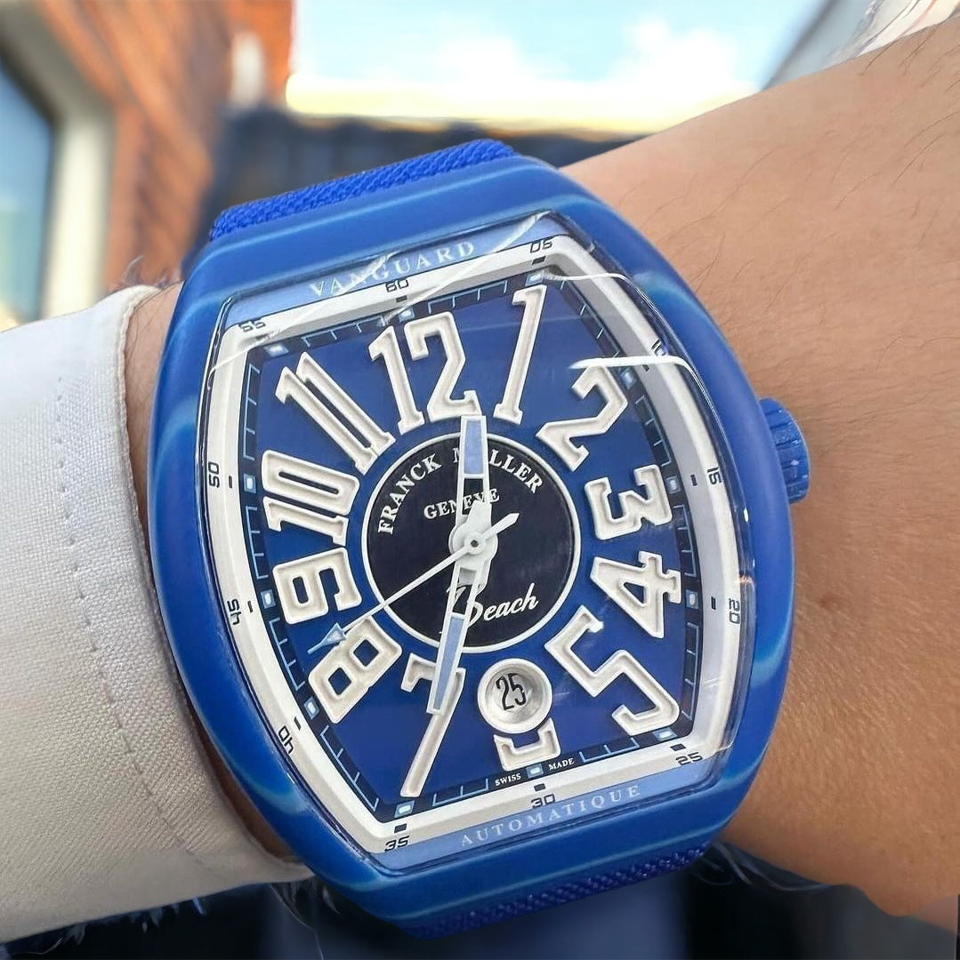 Đồng Hồ Franck Muller V41 Vanguard Beach Blue