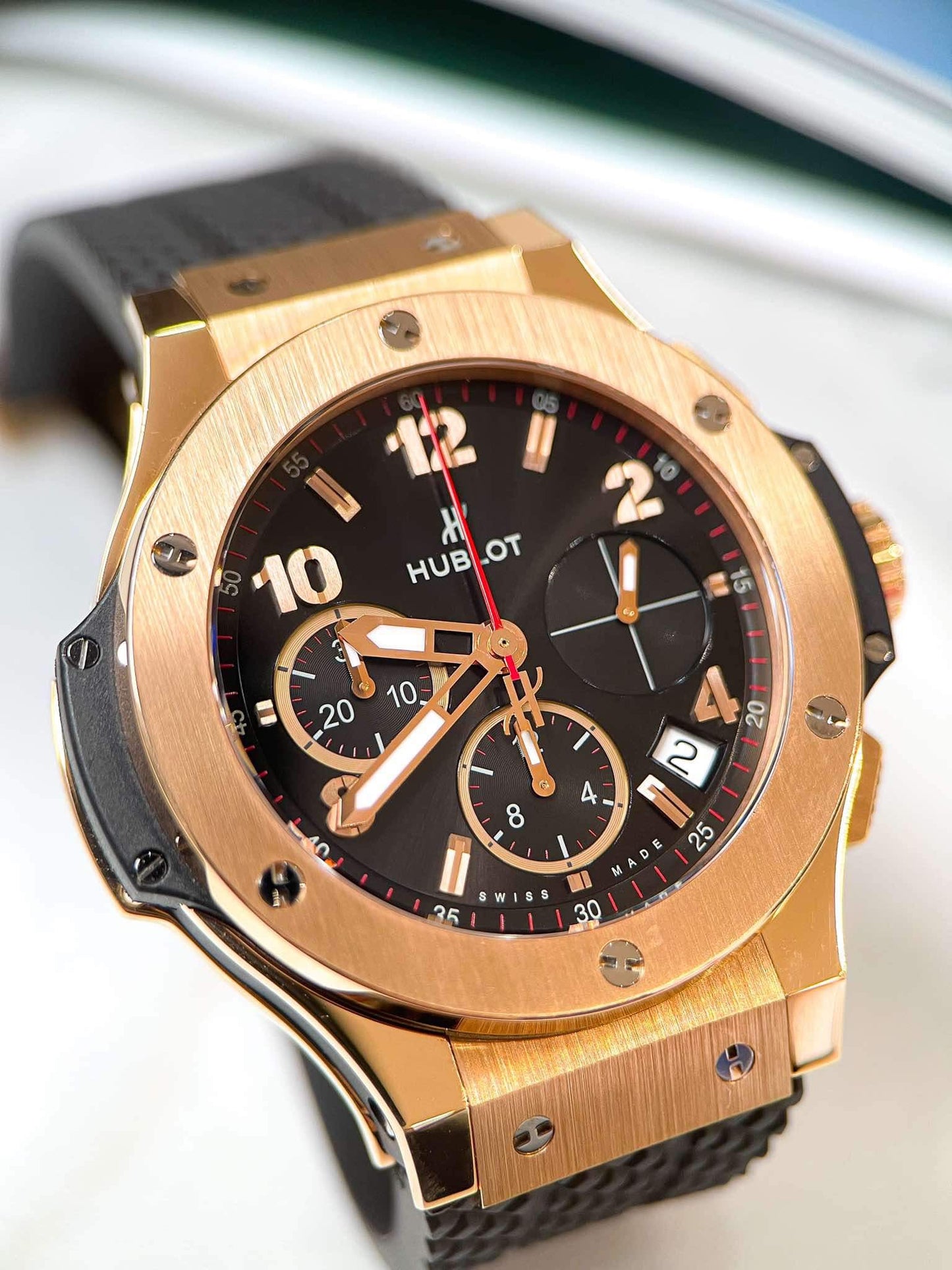 Đồng Hồ Hublot Bigbang 41mm Rose Gold Black