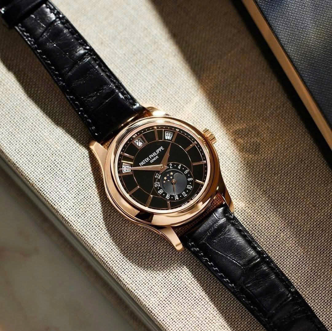 Đồng Hồ Patek Philippe 5205R Black Dial