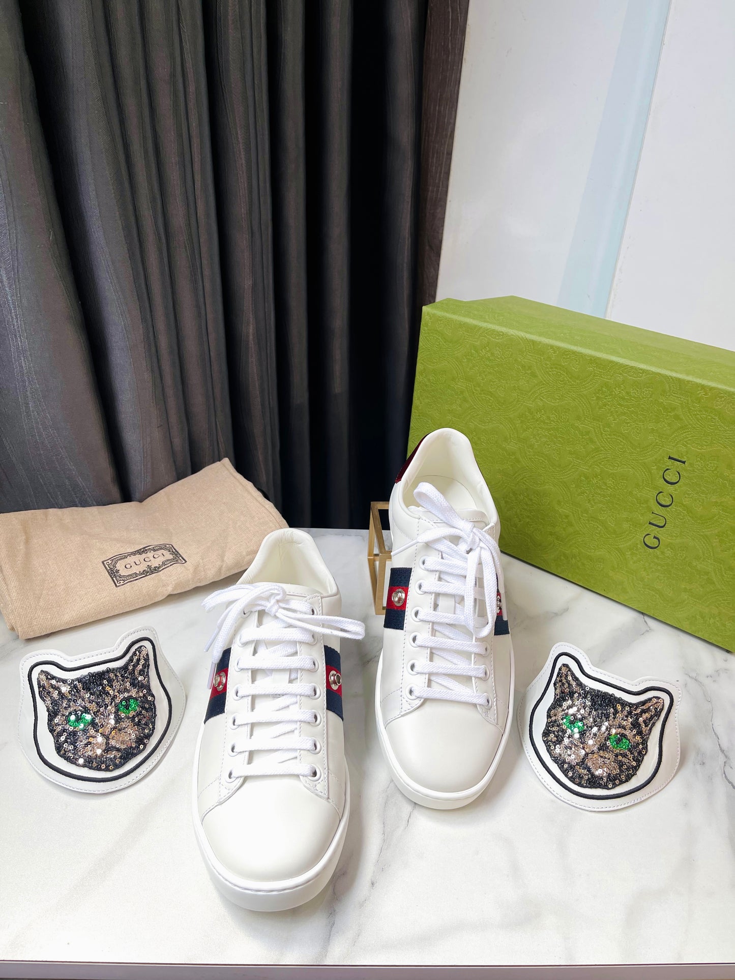 Giày Gucci Mèo New Size 35.5