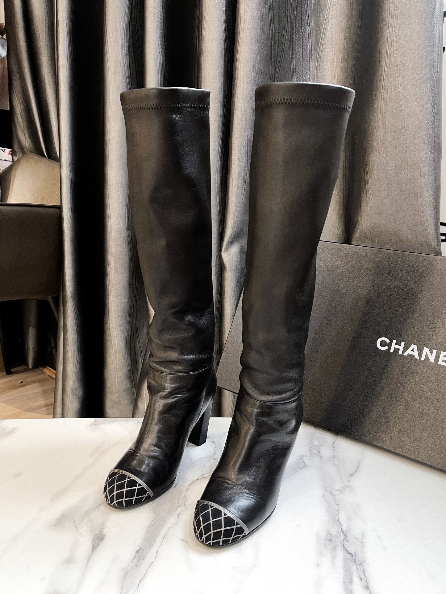 Chanel Boot Cao Cổ