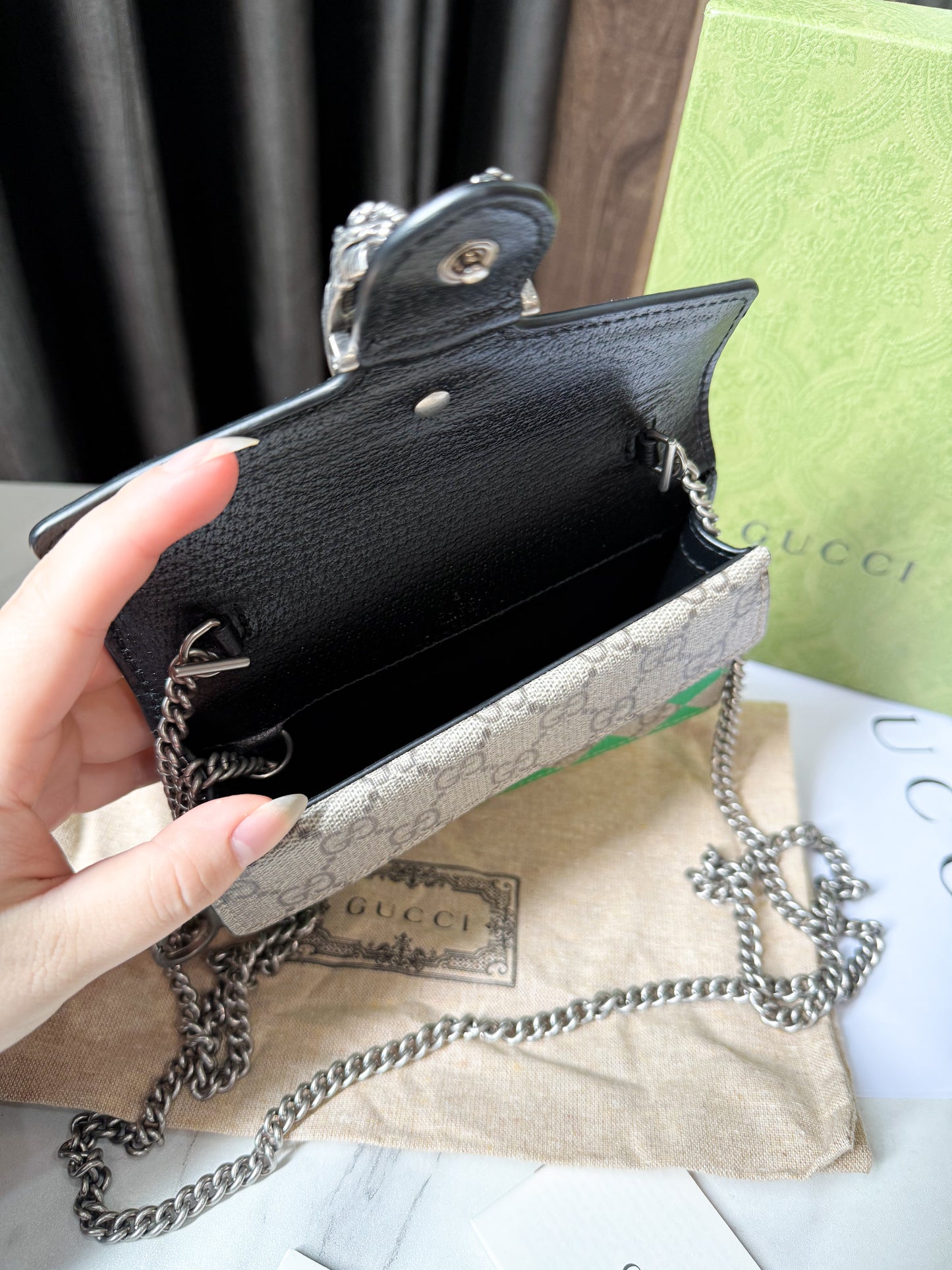 A A Gucci Interlocking Super Mini New