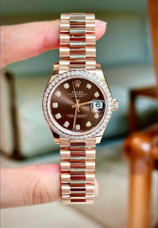 Đồng Hồ Rolex Datejust 278285RBR Chocolate Dial size 31mm