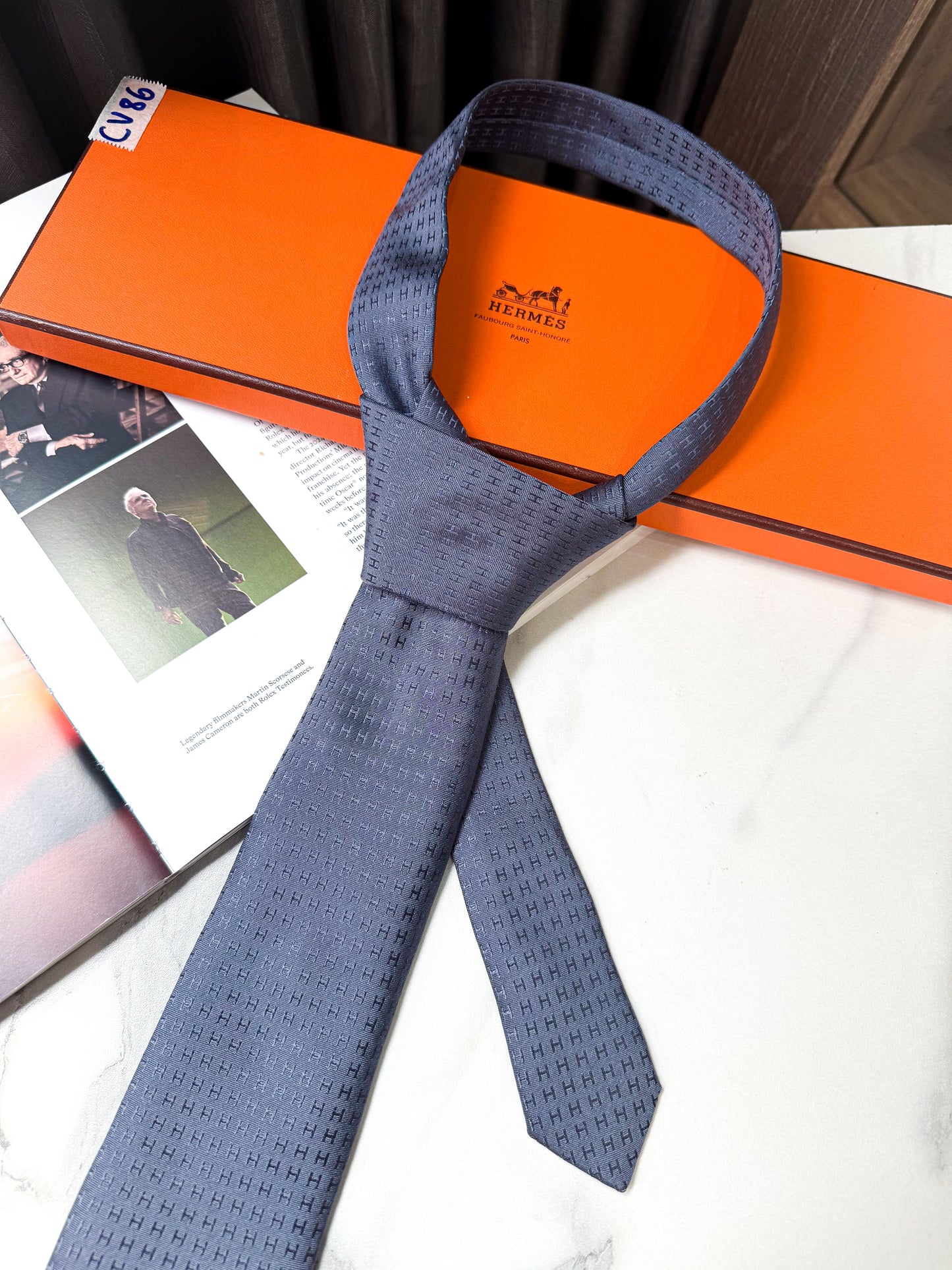Cà Vạt Hermes CV86