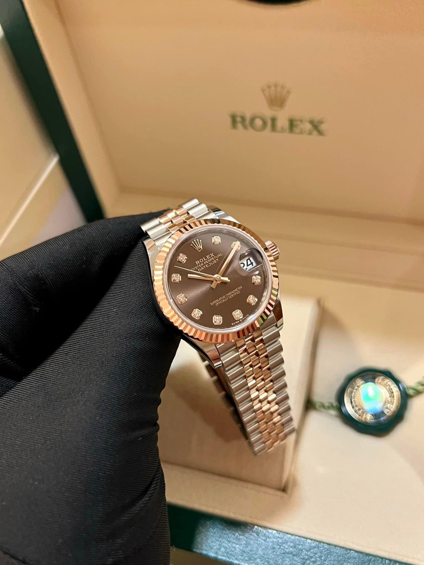 Đồng Hồ Rolex DateJust 278271 Chocolate size 31mm