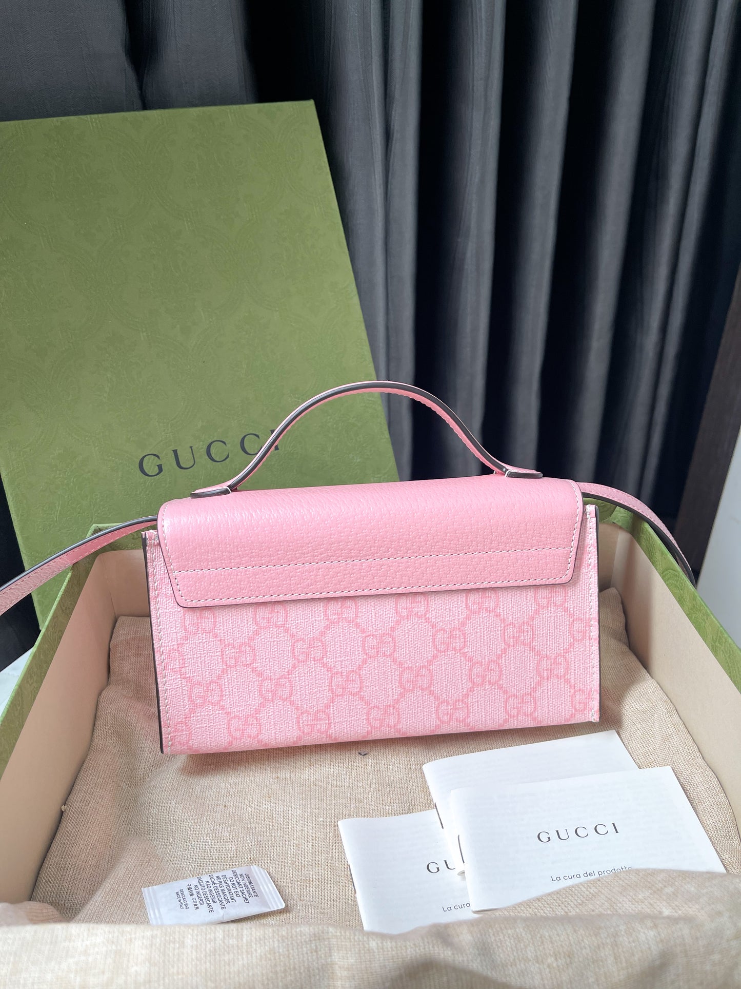 Gucci Padlock Hồng New