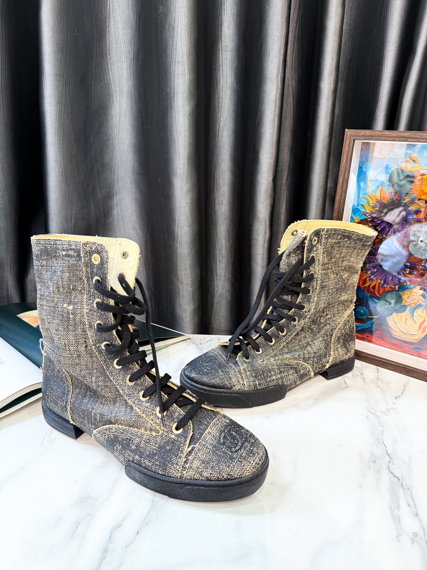 Boot Chanel Giả Cổ Size 39