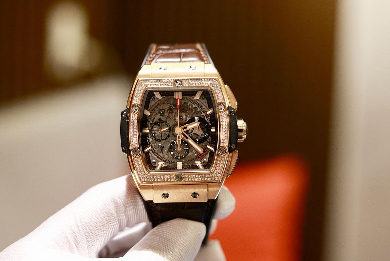 Đồng Hồ Hublot Spirit Of Bigbang 42mm Kinggold Diamonds