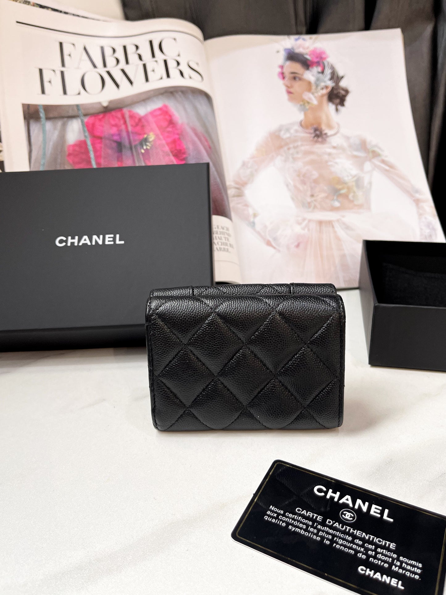 Ví Gấp Chanel Caviar