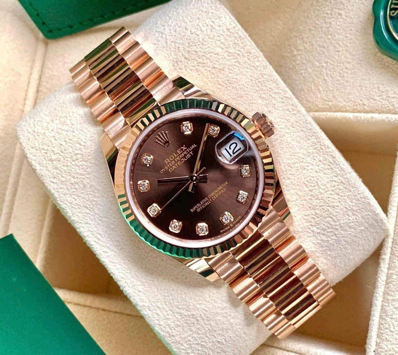 Đồng Hồ Rolex DateJust 278275 size 31mm Chocolate